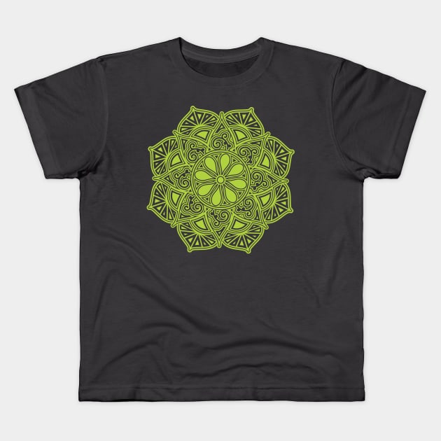 Mandala Kids T-Shirt by Mapet